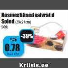 Магазин:Grossi,Скидка:Косметические салфетки Soled