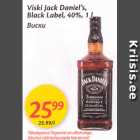 Allahindlus - Viski Jack Daniel´s, Blask Label
