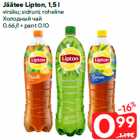 Jäätee Lipton, 1,5 l

