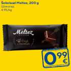 Allahindlus - Šokolaad Meltez, 200 g
