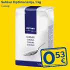 Allahindlus - Suhkur Optima Linija, 1 kg
