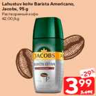 Lahustuv kohv Barista Americano,
Jacobs, 95 g
