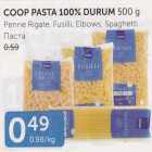 COOP PASTA 100% DURUM 500 G