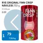 RYE ORIGINAL FINN CRISP NÄKILEIB 250 g