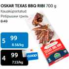 OSKAR TEXAS BBQ RIBI 700 g