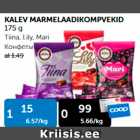 KALEV MARMELAADIKOMPVEKID 175 g