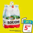 Allahindlus - Mineraalvesi Borjomi, 6 x 1 l