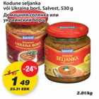 Kodune seljanka või Ukraina borš, Salvest