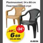 Магазин:Maxima,Скидка:Пластмассовый стул