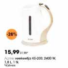 Acme veekeetja KE-200,2400W,1,8L, 1 tk