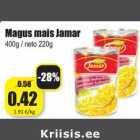 Allahindlus - Magus mais Jamar
400g / neto 220g