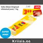 Valio Atleet Originaal
 viilutatud juust, 1 kg