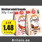 Röstitud müsli Granola