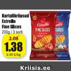 Kartulikrõpsud Estrella Fine Slices