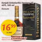 Allahindlus - Konjak kinkekarbis Hennesy VS