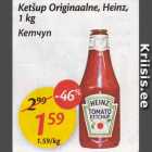 Allahindlus - Ketšup Originaalne, Heinz, 1 kg