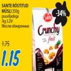 Магазин:Maksimarket, Konsum,Скидка:Мюсли обжаренные с фруктами
