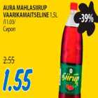 Allahindlus - Aura mahlasiirup vaarikamaitseline