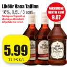 Allahindlus - Liköör Vana Tallinn
