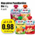 Магазин:Grossi,Скидка:Фруктовое пюре Hipp Bio 90г