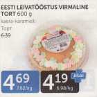 Allahindlus - EESTI LEIVATÖÖSTUS VIRMALINE TORT 600 G