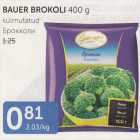 Allahindlus - BAUER BROKOLI 400 G