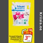 Pesugeeli täitepakk
Sensitive, Mayeri,
19 pesukorda, 1,5 l
