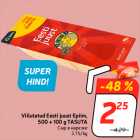 Allahindlus - Viilutatud Eesti juust Epiim,
500 + 100 g TASUTA