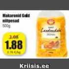Allahindlus - Makaronid Gold niitpesad 500 g