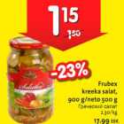 Allahindlus - Frubex kreeka salat