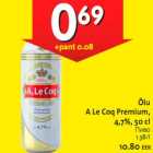 Alkohol - Õlu A Le Cog Premium