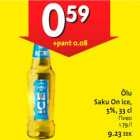 Alkohol - Õlu Saku On Ice
