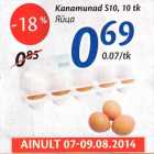 Allahindlus - Kanamunad S10, 10 tk