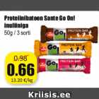 Proteiinibatoon Sante Go On!
inuliiniga