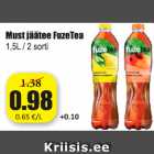 Allahindlus - Must jäätee Fuze Tea