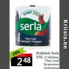Rullrätik Serla
XXL 

