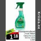 Klaasipesuvahend
Frosh 500ml
