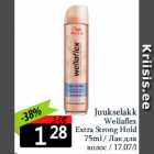 Juukselakk
Wellaflex
Extra Strong Hold
75ml