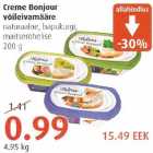 Creme Bonjour võileivamääre