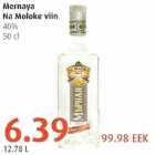 Alkohol - Mernaya Na Moloke viin