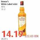 Allahindlus - Dewar`s White Label viski