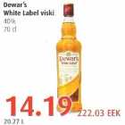 Alkohol - Dewar`s White Label viski