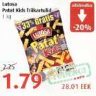 Allahindlus - Lutosa Patat Kids friikartulid