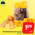 Pestud kollane kartul, 2,5 kg