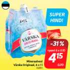 Mineraalvesi
Värska Originaal, 6 x 1 l