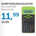 SHARP KOOLIKALKULAATOR