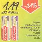 Allahindlus - Colgate Total Advanced hambapasta