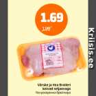Värske ja Hea Broileri koivad seljaosaga