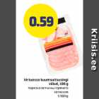 Нарезка ветчины горячего копчения
