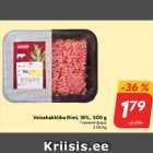 Veisehakkliha Rimi, 18%, 500 g